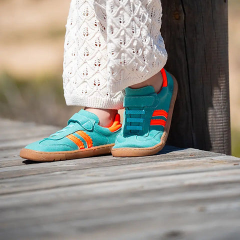 Zapatillas Respetuosas Coqueflex Infantil - Samba Laguna