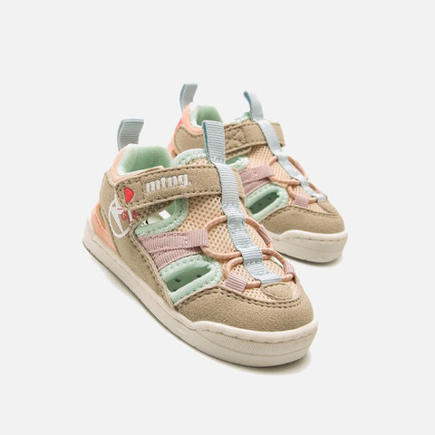 Sandalias Respetuosas Mustang Mesh Nude
