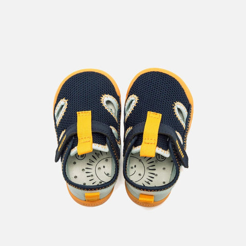 Sandalias Respetuosas Mustang Licra Azul Claro