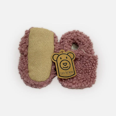 Babuchas Coco the Mine Teddy Pink - Kukinos