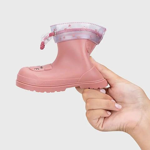 Botas de agua Igor Mendi Gato Rosa - Kukinos