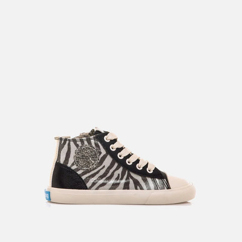 Botines Barefoot Mustang 49322 Tiger Off White