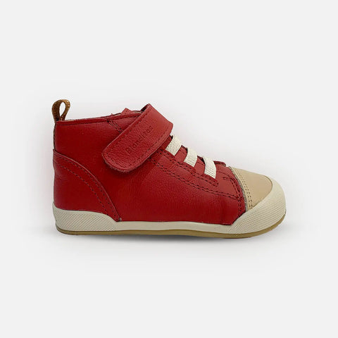 Botines Blanditos Boston Rojo - Kukinos