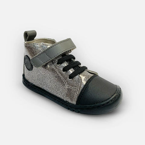 Botines Piruflex Gliter Ceniza - Kukinos