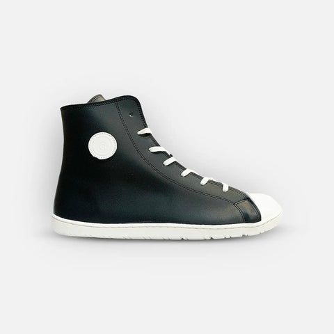 Botines Coqueflex Negro - Blanco - Kukinos