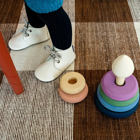 Botita Poco Nido con cordones - Kukinos