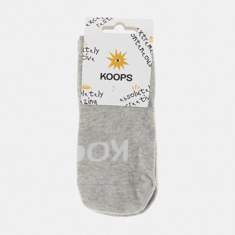 Calcetines Respetuosos Koops Beige/Gris Infantil (Pack 2) - Kukinos