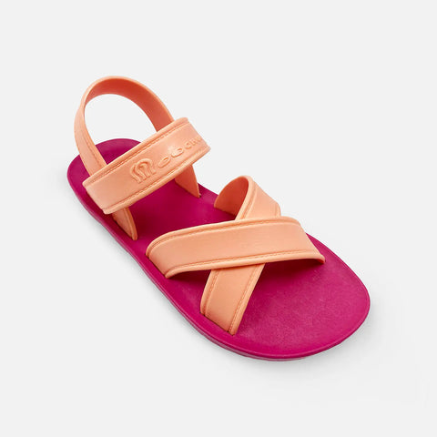 Chanclas Respetuosas Moochuu Cross Plus Kids Rosa Melocotón