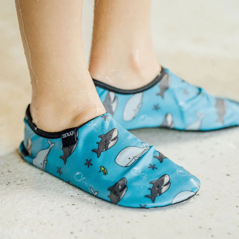 Escarpines Respetuosos Snugi Shark Bubbles