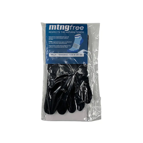 Calcetines Respetuosos Dedos Ergonómicos Mustang Negros