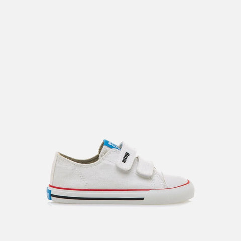 Lonas Respetuosas Mustang Canver Blanco doble Velcro Infantil - Kukinos