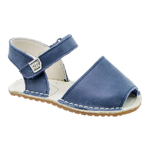 Menorquinas Piruflex piel madison con velcro - Kukinos
