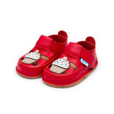 Sandalias Dodo Cupcake Rojo - Kukinos