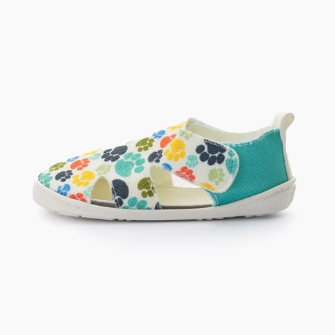 Sandalias Respetuosas Baby Lobitos Huellas - Kukinos
