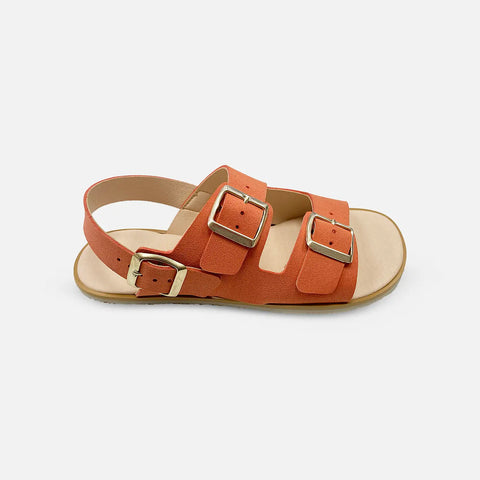 Sandalias Respetuosas Coqueflex Suede Coral