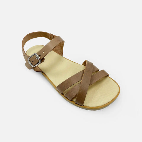 Sandalias Respetuosas Flexi Nens 5125-PR Nature Taupe - Kukinos