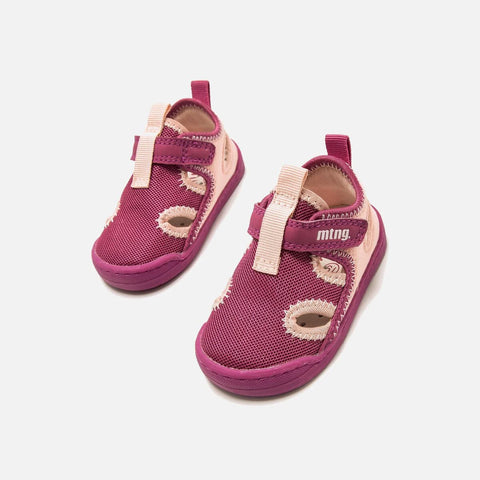 Sandalias Respetuosas Mustang Lycra Rosa - Kukinos