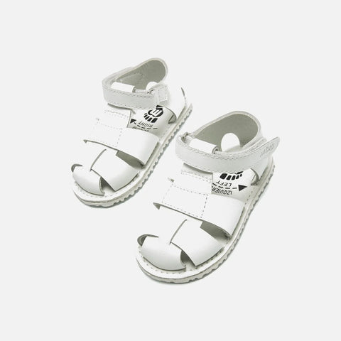 Sandalias Respetuosas Mustang 49062 Napa Blanco - Kukinos