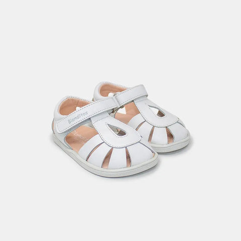 Sandalias Respetuosas Blanditos India Blanco Infantil