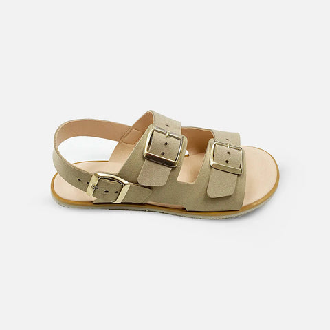Sandalias Respetuosas Coqueflex 1560PL Suede Salino - Kukinos