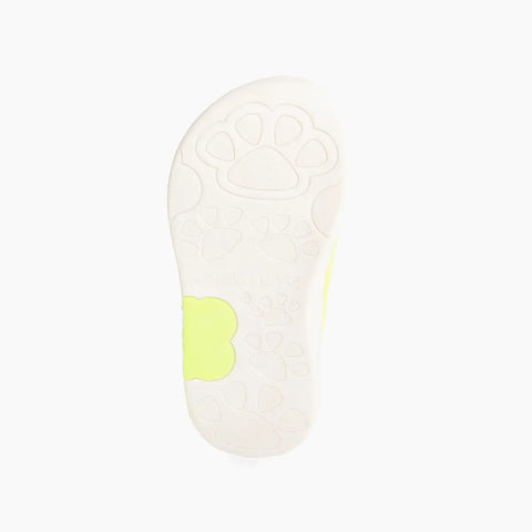 Zapatillas Barefoot Baby Lobitos Power Amarillo - Kukinos