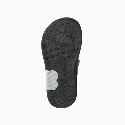 Zapatillas Barefoot Baby Lobitos Sprint Negra