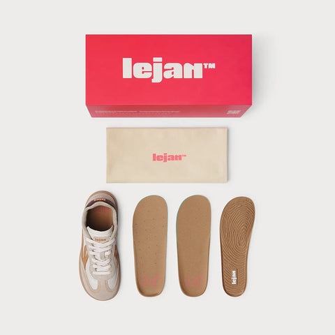 Zapatillas Barefoot Lejan One Cream