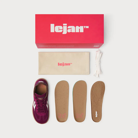 Zapatillas Barefoot Lejan One Maroon
