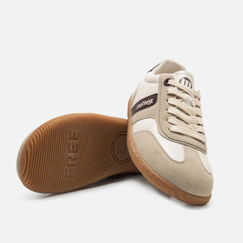 Zapatillas Barefoot Mustang 60902 Plity Ecru Mujer