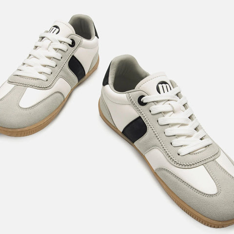 Zapatillas Barefoot Mustang 60902 Plity Off White Mujer