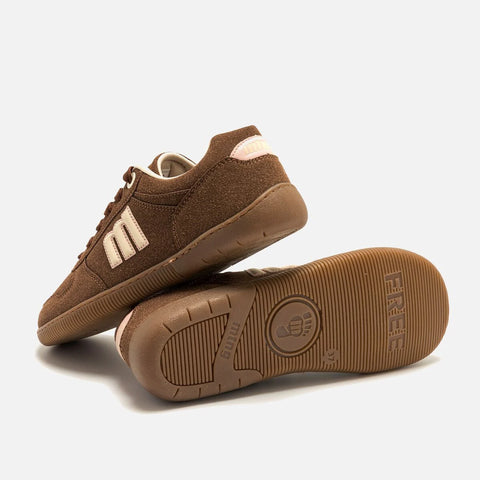 Zapatillas Barefoot Mustang 60840 Plity Mocha Mujer