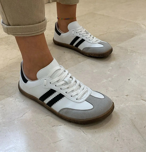 Zapatillas Coqueflex Blanco - Negro (Preventa) - Kukinos