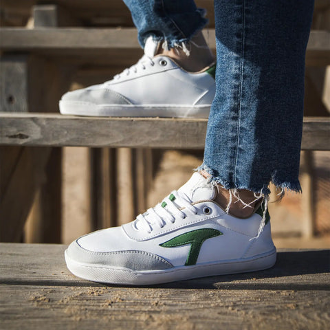 Zapatillas Terreta Illice Blanco Verde - Kukinos