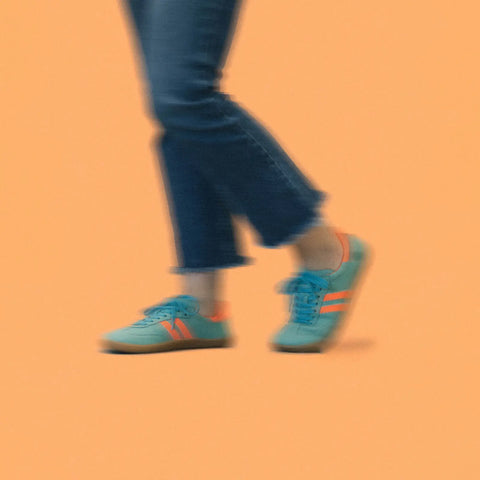 Zapatillas Respetuosas Coqueflex - Samba Laguna Arancio (Preventa) - Kukinos