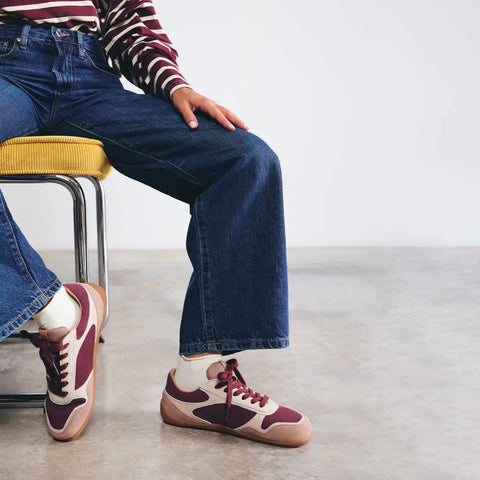 Zapatillas Respetuosas Gioseppo Pointe Burgundy