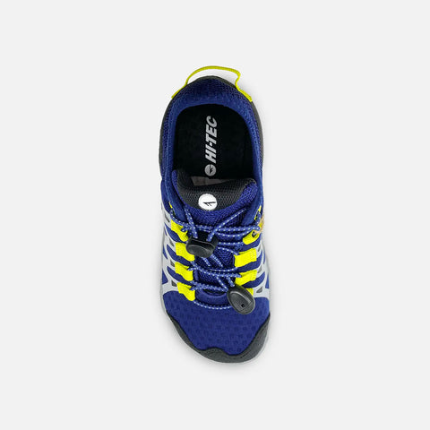 Zapatillas Respetuosas Hi-Tec Abyss Junior Marino Lima - Kukinos