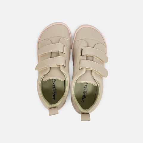 Zapatillas Coqueflex Rosas Doble Velcro