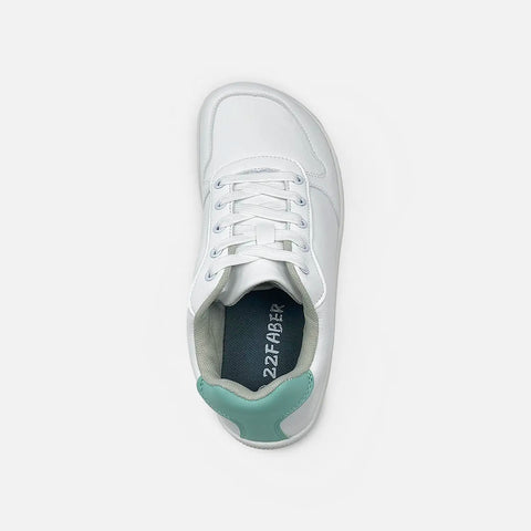 Zapatillas Respetuosas ZZ Faber detalle Aguamarina