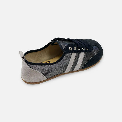 Zapatillas Respetuosos Batilas Inglés Piezas Serraje Negro