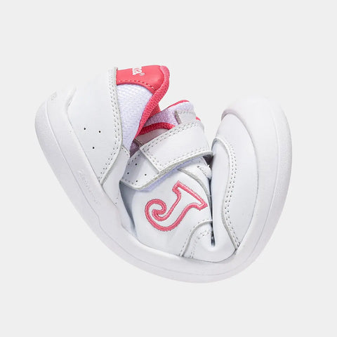 Zapatillas Joma Vela Jr Blanco Rosa - Kukinos