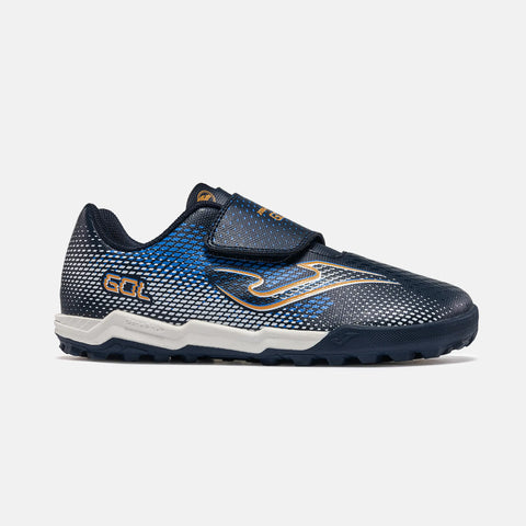Botas Barefoot multitaco de Fútbol Joma Gol Junior Navy Turf