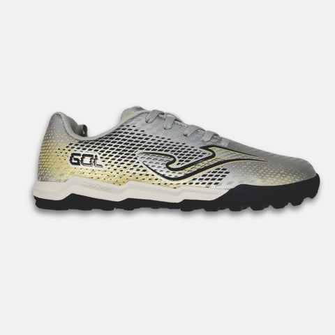 Botas Barefoot multitaco de Fútbol Joma Gol Junior Gris Turf