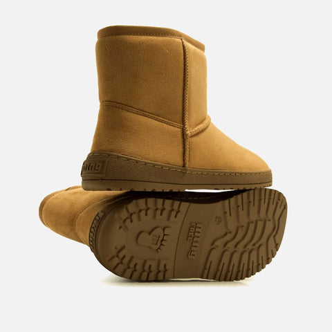 Botines Barefoot Mustang 55295 Nuez Tan