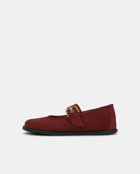 Bailarinas Piel Barefoot Blanditos Eclat Burdeos