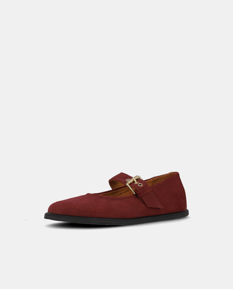 Bailarinas Piel Barefoot Blanditos Eclat Burdeos