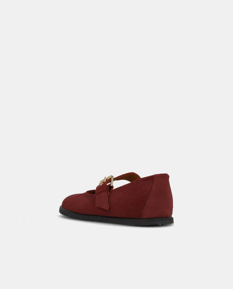 Bailarinas Piel Barefoot Blanditos Eclat Burdeos