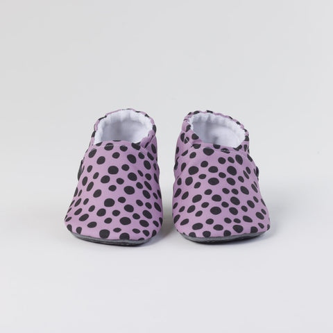 Slippers Barefoot Snugi Dots Lila