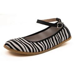 Bailarinas Respetuosas Flexi Nens 8250-C Blanco Negro