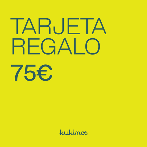 Tarjeta regalo Kukinos