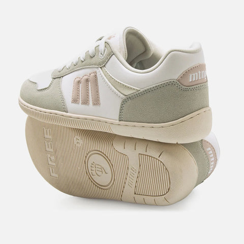 Zapatillas Barefoot Mustang Free Aria 60840 Plity Off White